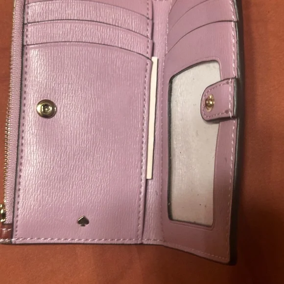 Kate Spade Multicolor Floral Wallet - Purple, Yellow, Green - Picture 4 of 6